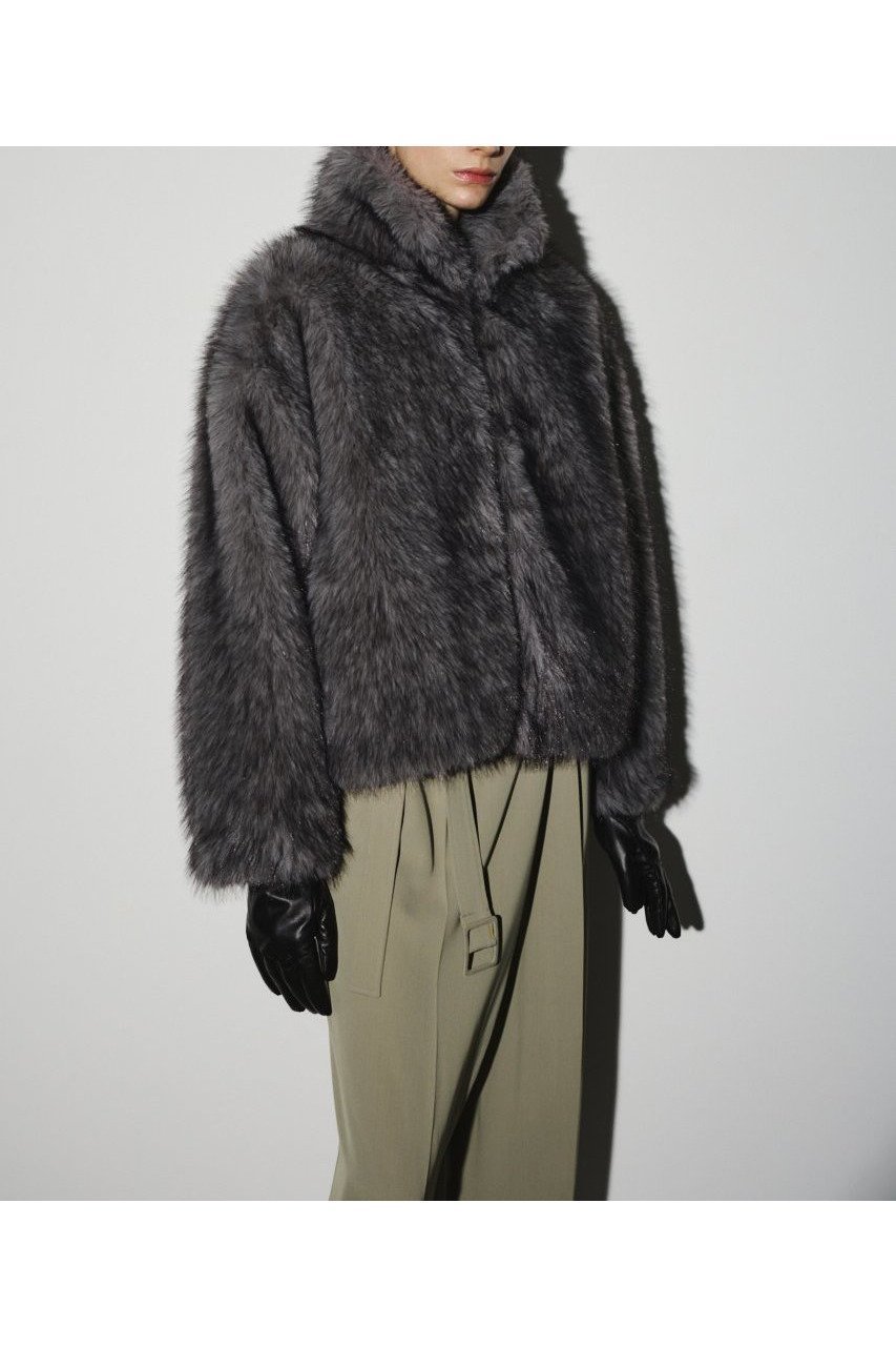【リムアーク/RIM.ARK】の【7/25 12:00販売開始】High collar faux fur jacket/ジャケット 人気、トレンドファッション・服の通販 founy(ファニー) 　ファッション　Fashion　レディースファッション　Fashion for Women　アウター　Coat / Outerwear Collection　レディースジャケット・軽アウター　Jackets　シンプル　Simple, Minimal　ジャケット　Jacket, Outerwear　バランス　Balance, Style Balance　フェイクファー　Faux Fur, Imitation Fur　新作・新入荷　New Arrivals / New In　A/W・秋冬　Autumn/Winter　other-2|ID: prp329100004620237 ipo3291000000033138480