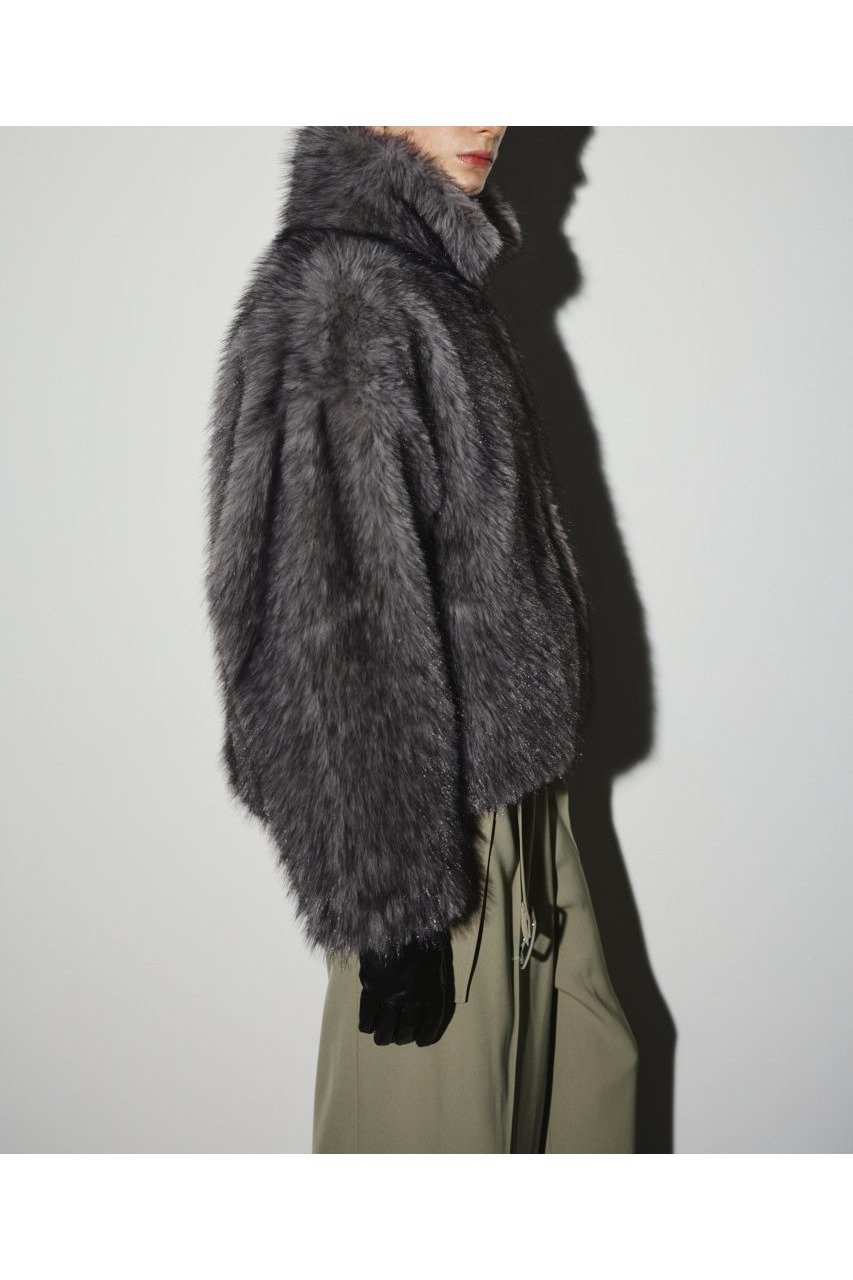 【リムアーク/RIM.ARK】の【7/25 12:00販売開始】High collar faux fur jacket/ジャケット 人気、トレンドファッション・服の通販 founy(ファニー) 　ファッション　Fashion　レディースファッション　Fashion for Women　アウター　Coat / Outerwear Collection　レディースジャケット・軽アウター　Jackets　シンプル　Simple, Minimal　ジャケット　Jacket, Outerwear　バランス　Balance, Style Balance　フェイクファー　Faux Fur, Imitation Fur　新作・新入荷　New Arrivals / New In　A/W・秋冬　Autumn/Winter　other-6|ID: prp329100004620237 ipo3291000000033138488