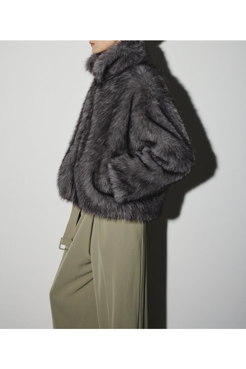 【リムアーク/RIM.ARK】の【7/25 12:00販売開始】High collar faux fur jacket/ジャケット 人気、トレンドファッション・服の通販 founy(ファニー) 　ファッション　Fashion　レディースファッション　Fashion for Women　アウター　Coat / Outerwear Collection　レディースジャケット・軽アウター　Jackets　シンプル　Simple, Minimal　ジャケット　Jacket, Outerwear　バランス　Balance, Style Balance　フェイクファー　Faux Fur, Imitation Fur　新作・新入荷　New Arrivals / New In　A/W・秋冬　Autumn/Winter　other-7|ID: prp329100004620237 ipo3291000000033138489