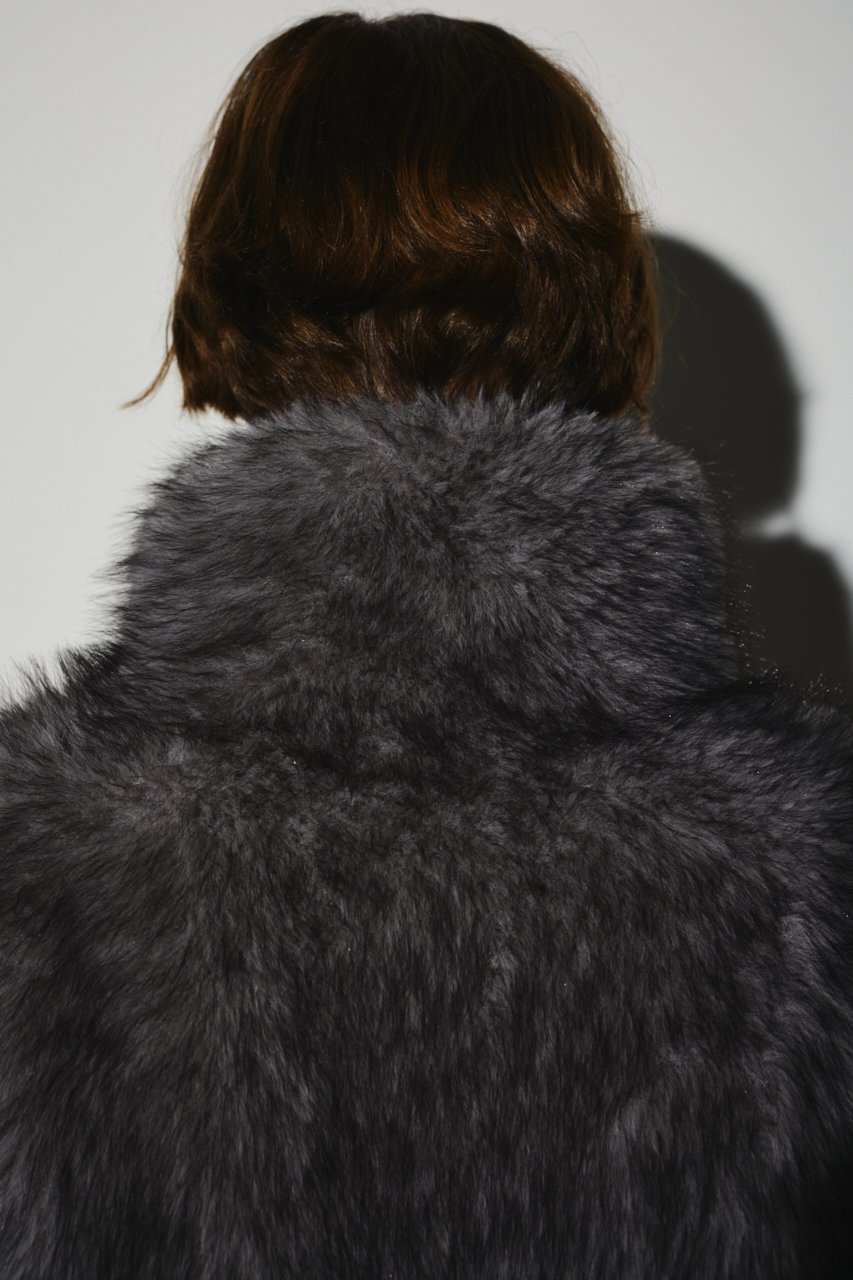 【リムアーク/RIM.ARK】の【7/25 12:00販売開始】High collar faux fur jacket/ジャケット 人気、トレンドファッション・服の通販 founy(ファニー) 　ファッション　Fashion　レディースファッション　Fashion for Women　アウター　Coat / Outerwear Collection　レディースジャケット・軽アウター　Jackets　シンプル　Simple, Minimal　ジャケット　Jacket, Outerwear　バランス　Balance, Style Balance　フェイクファー　Faux Fur, Imitation Fur　新作・新入荷　New Arrivals / New In　A/W・秋冬　Autumn/Winter　other-8|ID: prp329100004620237 ipo3291000000033138490