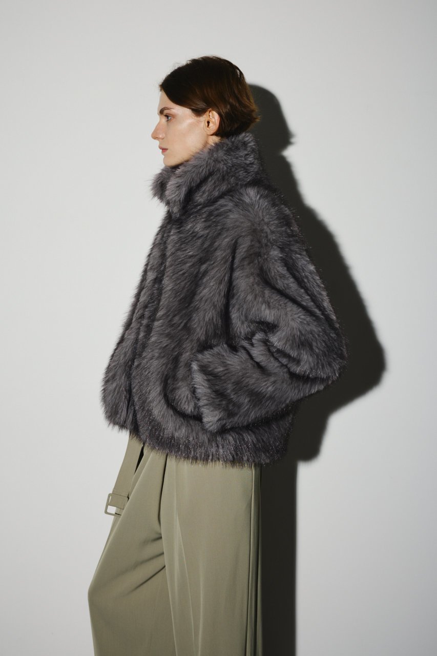 【リムアーク/RIM.ARK】のHigh collar faux fur jacket/ジャケット 人気、トレンドファッション・服の通販 founy(ファニー) 　ファッション　Fashion　レディースファッション　Fashion for Women　アウター　Coat / Outerwear Collection　レディースジャケット・軽アウター　Jackets　シンプル　Simple, Minimal　ジャケット　Jacket, Outerwear　バランス　Balance, Style Balance　フェイクファー　Faux Fur, Imitation Fur　A/W・秋冬　Autumn/Winter　other-7|ID: prp329100004620237 ipo3291000000033662045