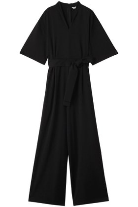 【クラネ/CLANE】 STAND COLLAR LOOSE ALL IN ONE/オールインワン人気、トレンドファッション・服の通販 founy(ファニー) ファッション Fashion レディースファッション Fashion for Women パンツ Pants & Trousers 2025年 2025 2025-2026秋冬・A/W Autumn/Winter 2025–26 AW25–26 マニッシュ Mannish, Boyish リボン Ribbon, Bow リラックス Relax, Relaxed Fit A/W・秋冬 Autumn/Winter |ID:prp329100004620252