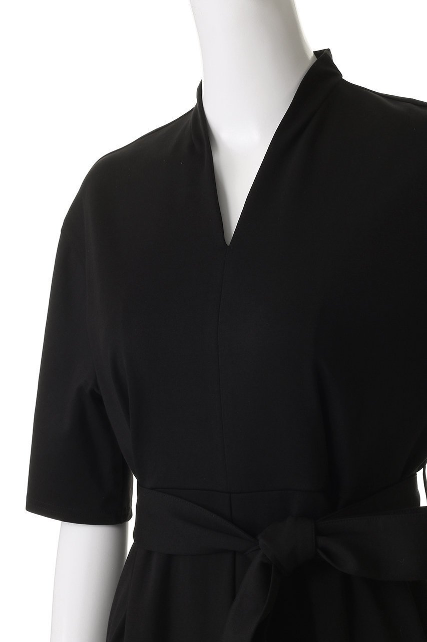 【クラネ/CLANE】のSTAND COLLAR LOOSE ALL IN ONE/オールインワン 人気、トレンドファッション・服の通販 founy(ファニー) 　ファッション　Fashion　レディースファッション　Fashion for Women　パンツ　Pants & Trousers　2025年　2025　2025-2026秋冬・A/W　Autumn/Winter 2025–26 AW25–26　マニッシュ　Mannish, Boyish　リボン　Ribbon, Bow　リラックス　Relax, Relaxed Fit　A/W・秋冬　Autumn/Winter　other-5|ID: prp329100004620252 ipo3291000000033138600