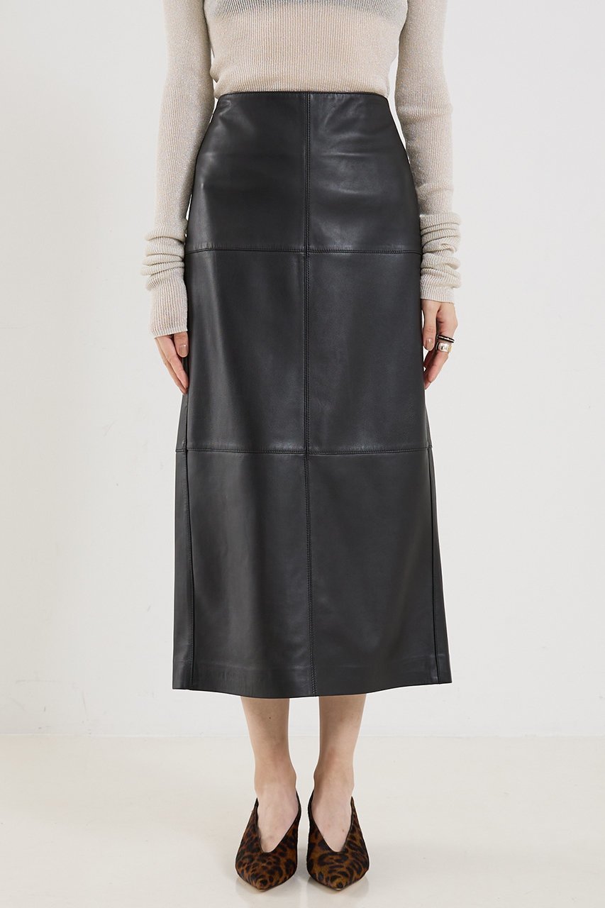 【ザ ストア バイ シー/THE STORE by C】の【COCUCA】ラムレザースカート 人気、トレンドファッション・服の通販 founy(ファニー) 　ファッション　Fashion　レディースファッション　Fashion for Women　スカート　Skirts　ロングスカート　Long Skirts / Maxi & Midi Skirts　2025年　2025　2025-2026秋冬・A/W　Autumn/Winter 2025–26 AW25–26　おすすめ　Recommended / Our Picks　なめらか　Smooth, Silky Texture　エレガント 上品　Elegant　フランス　France, French　ロング　Long, Long-Length　A/W・秋冬　Autumn/Winter　other-5|ID: prp329100004620264 ipo3291000000033138675