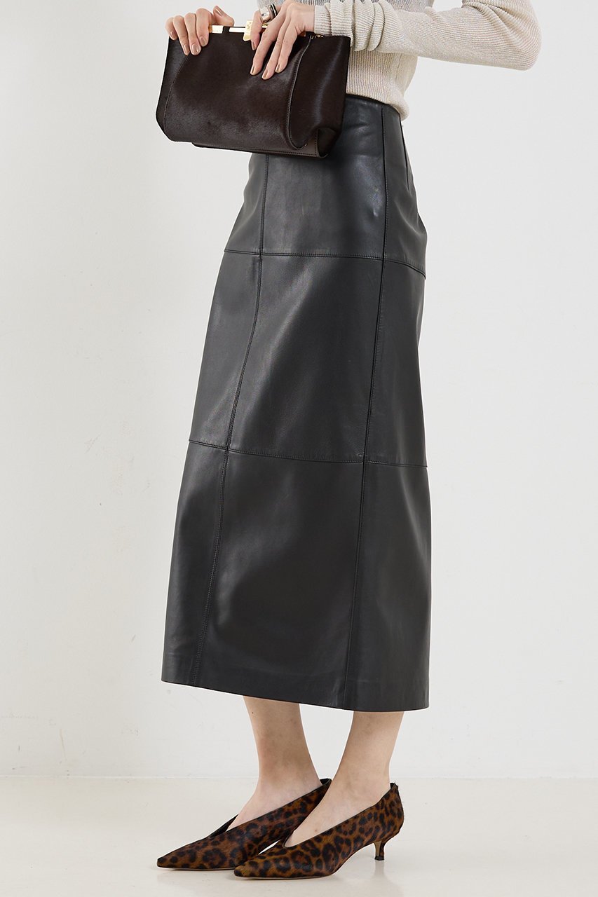 【ザ ストア バイ シー/THE STORE by C】の【COCUCA】ラムレザースカート 人気、トレンドファッション・服の通販 founy(ファニー) 　ファッション　Fashion　レディースファッション　Fashion for Women　スカート　Skirts　ロングスカート　Long Skirts / Maxi & Midi Skirts　おすすめ　Recommended / Our Picks　なめらか　Smooth, Silky Texture　エレガント 上品　Elegant　フランス　France, French　ロング　Long, Long-Length　other-2|ID: prp329100004620264 ipo3291000000035560899