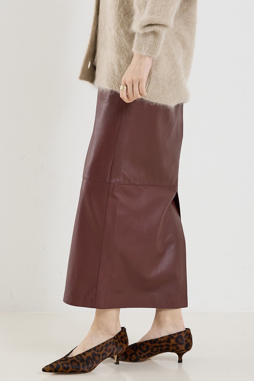 【ザ ストア バイ シー/THE STORE by C】の【COCUCA】ラムレザースカート 人気、トレンドファッション・服の通販 founy(ファニー) ファッション Fashion レディースファッション Fashion for Women スカート Skirts ロングスカート Long Skirts / Maxi & Midi Skirts おすすめ Recommended / Our Picks なめらか Smooth, Silky Texture エレガント 上品 Elegant フランス France, French ロング Long, Long-Length other-2|ID: prp329100004620264 ipo3291000000035879097