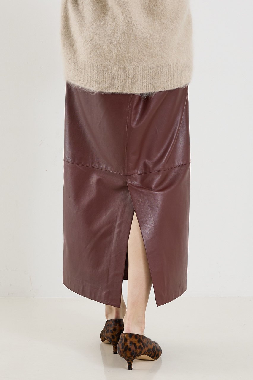 【ザ ストア バイ シー/THE STORE by C】の【COCUCA】ラムレザースカート 人気、トレンドファッション・服の通販 founy(ファニー) ファッション Fashion レディースファッション Fashion for Women スカート Skirts ロングスカート Long Skirts / Maxi & Midi Skirts おすすめ Recommended / Our Picks なめらか Smooth, Silky Texture エレガント 上品 Elegant フランス France, French ロング Long, Long-Length other-3|ID: prp329100004620264 ipo3291000000035879098