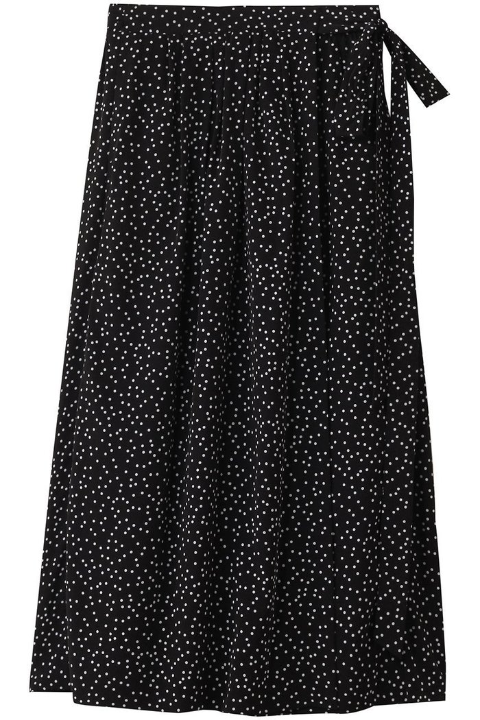 【マイ ウィークネス/MY WEAKNESS】のDot Skirt インテリア・キッズ・メンズ・レディースファッション・服の通販 founy(ファニー) https://founy.com/ ファッション Fashion レディースファッション Fashion for Women スカート Skirts ロングスカート Long Skirts / Maxi & Midi Skirts ギャザー Gathered, Ruffled シフォン Chiffon, Lightweight Fabric ドット Polka Dot, Dot Pattern フィット Fit, Slim Fit フェミニン Feminine, Girly フレア Flare, Flared ラップ Wrap, Wrap Design リボン Ribbon, Bow ロング Long, Long-Length 新作・新入荷 New Arrivals / New In |ID: prp329100004620267 ipo3291000000033138692