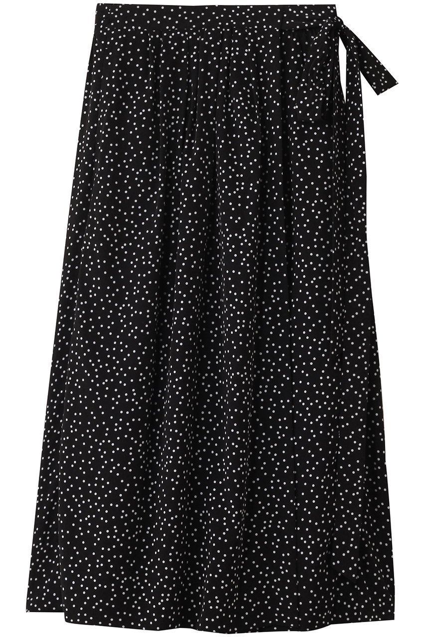 【マイ ウィークネス/MY WEAKNESS】のDot Skirt 人気、トレンドファッション・服の通販 founy(ファニー) 　ファッション　Fashion　レディースファッション　Fashion for Women　スカート　Skirts　ロングスカート　Long Skirts / Maxi & Midi Skirts　ギャザー　Gathered, Ruffled　シフォン　Chiffon, Lightweight Fabric　ドット　Polka Dot, Dot Pattern　フィット　Fit, Slim Fit　フェミニン　Feminine, Girly　フレア　Flare, Flared　ラップ　Wrap, Wrap Design　リボン　Ribbon, Bow　ロング　Long, Long-Length　新作・新入荷　New Arrivals / New In　 other-1|ID: prp329100004620267 ipo3291000000033138692