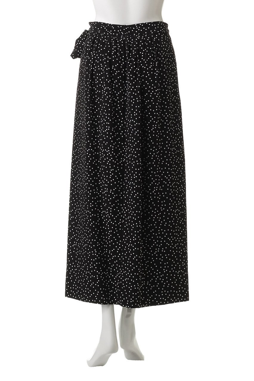 【マイ ウィークネス/MY WEAKNESS】のDot Skirt 人気、トレンドファッション・服の通販 founy(ファニー) 　ファッション　Fashion　レディースファッション　Fashion for Women　スカート　Skirts　ロングスカート　Long Skirts / Maxi & Midi Skirts　ギャザー　Gathered, Ruffled　シフォン　Chiffon, Lightweight Fabric　ドット　Polka Dot, Dot Pattern　フィット　Fit, Slim Fit　フェミニン　Feminine, Girly　フレア　Flare, Flared　ラップ　Wrap, Wrap Design　リボン　Ribbon, Bow　ロング　Long, Long-Length　新作・新入荷　New Arrivals / New In　other-4|ID: prp329100004620267 ipo3291000000033138696