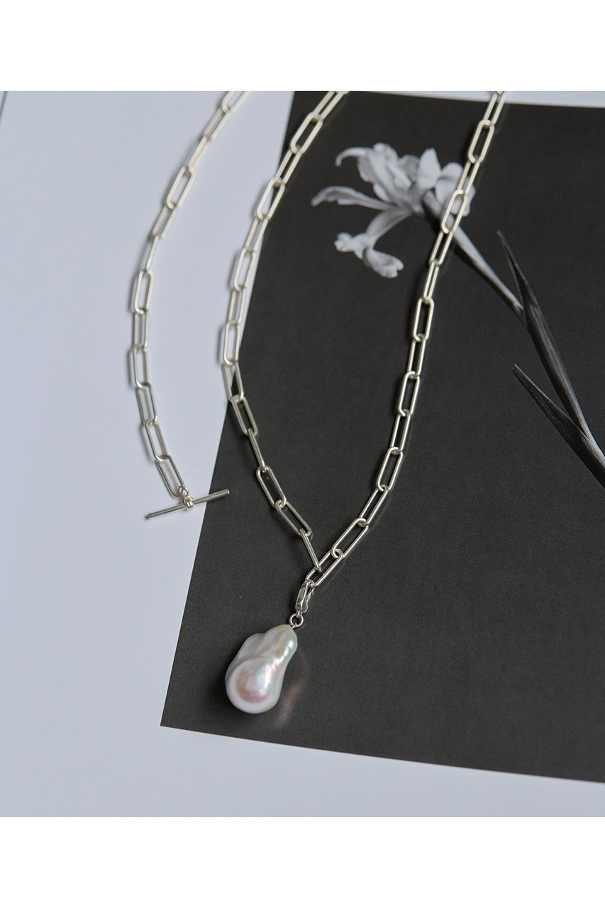 【ウィムガゼット/Whim Gazette】の【Hoaw.】チェーンロングネックレス 人気、トレンドファッション・服の通販 founy(ファニー) 　ファッション　Fashion　レディースファッション　Fashion for Women　ジュエリー　Jewelry　ネックレス　Necklaces & Pendants　おすすめ　Recommended / Our Picks　アクセサリー　Fashion Accessories　オーバル　Oval Design　シューズ　Shoes, Footwear　シルバー　Silver, Metallic Silver　スタンダード　Standard, Basic　チェーン　Chain, Chain Strap　ネックレス　Necklace, Pendant Necklace　パール　Pearl, Pearl Accent　ロング　Long, Long-Length　エレガント 上品　Elegant　other-3|ID: prp329100004621120 ipo3291000000035723057