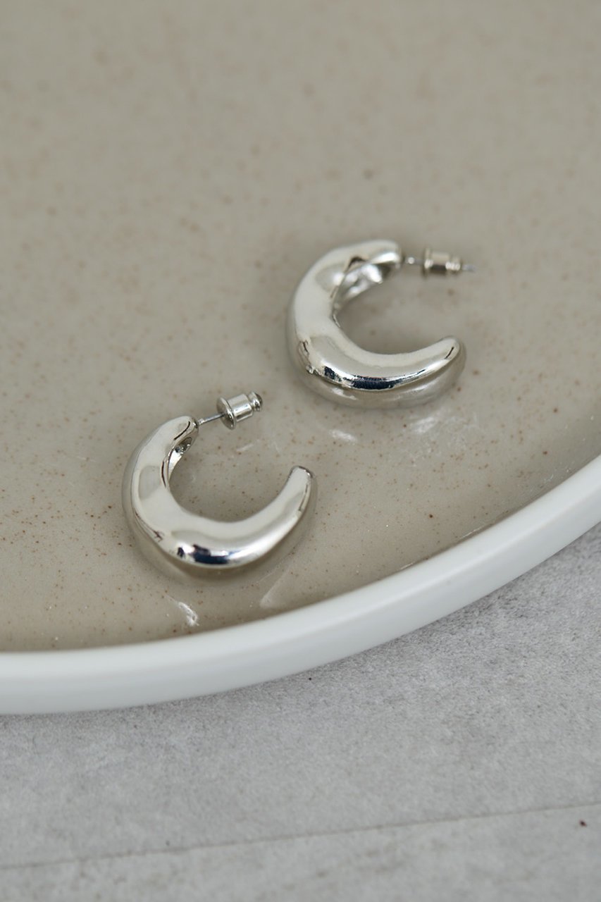 【ガリャルダガランテ/GALLARDAGALANTE】のプランプフープピアス 人気、トレンドファッション・服の通販 founy(ファニー) 　ファッション　Fashion　レディースファッション　Fashion for Women　ジュエリー　Jewelry　ファッションリング　Fashion Rings　イヤリング・フープ・ドロップタイプ　Hoop, Drop & Clip Earrings　イヤリング　Earrings　シンプル　Simple, Minimal　フープ　Hoop, Hoop Earrings　再入荷　Restock / Back in Stock　 other-1|ID: prp329100004621122 ipo3291000000035651034