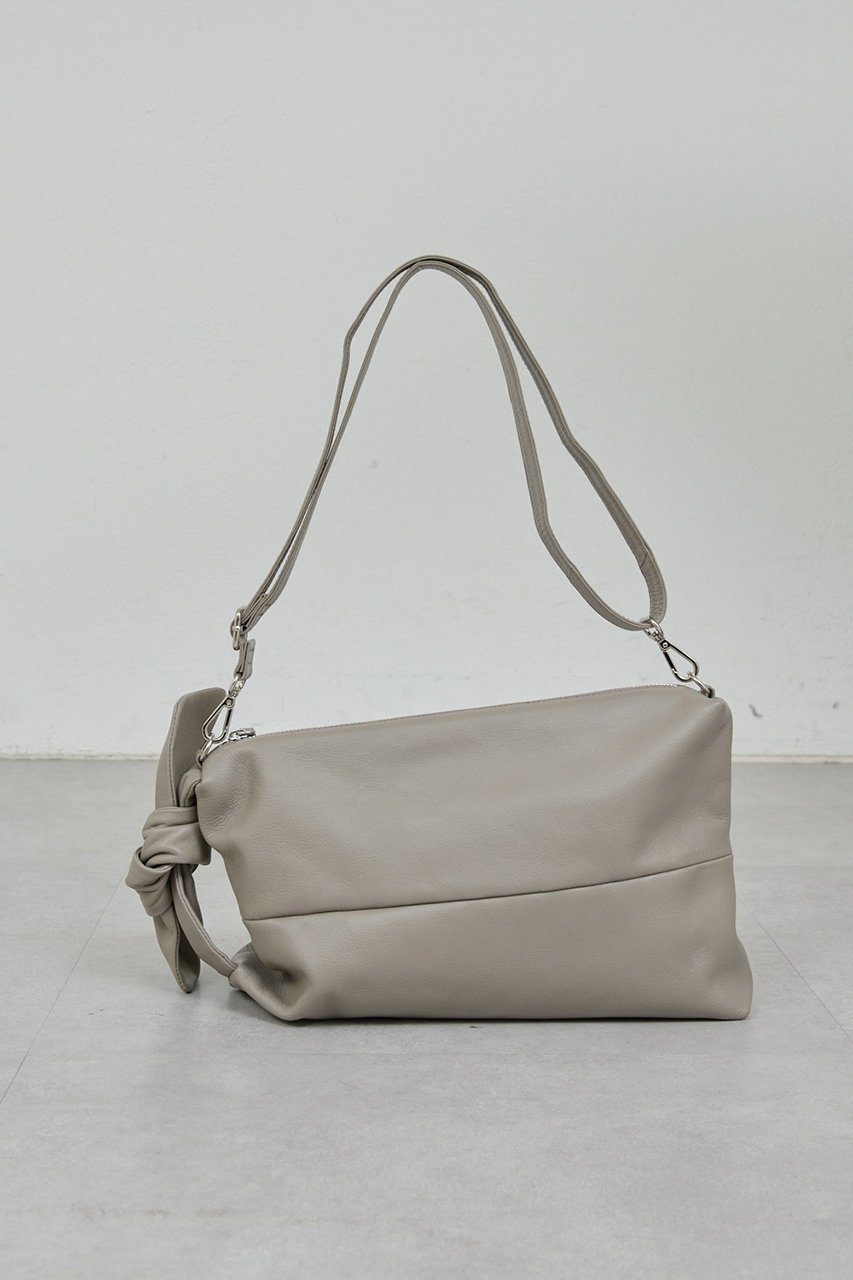 【ガリャルダガランテ/GALLARDAGALANTE】の【2.718】Knot 2WAYバッグ 人気、トレンドファッション・服の通販 founy(ファニー) 　ファッション　Fashion　レディースファッション　Fashion for Women　バッグ　Bags　2025年　2025　2025-2026秋冬・A/W　Autumn/Winter 2025–26 AW25–26　ショルダー　Shoulder, Shoulder Strap　シルバー　Silver, Metallic Silver　シンプル　Simple, Minimal　ポケット　Pocket, Pocket Detail　リボン　Ribbon, Bow　A/W・秋冬　Autumn/Winter　other-2|ID: prp329100004621125 ipo3291000000033154750