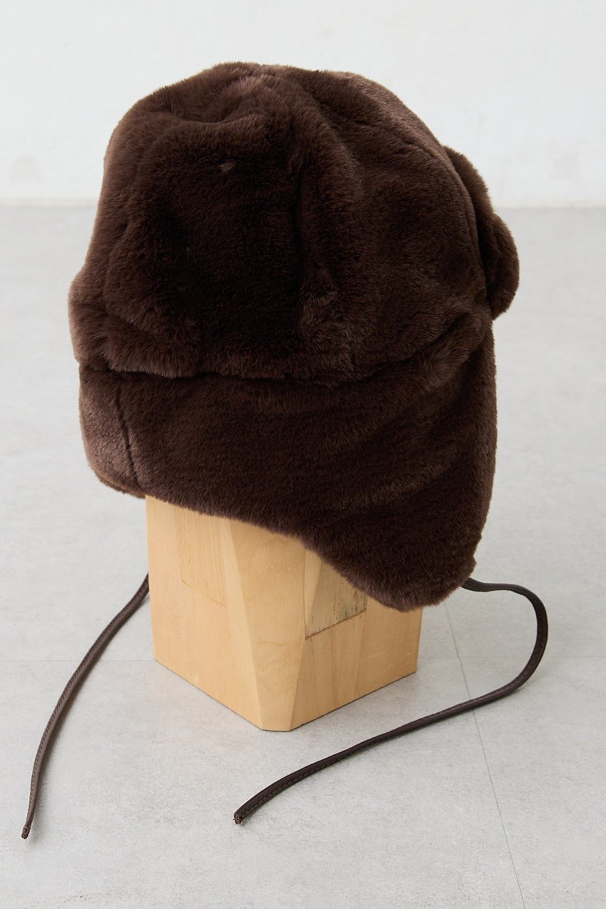 【ウィムガゼット/Whim Gazette】の【Hoaw.】フライトCAP 人気、トレンドファッション・服の通販 founy(ファニー) 　ファッション　Fashion　レディースファッション　Fashion for Women　トップス・カットソー　Cut & Sew Tops　ニット　Knit Tops & Sweaters　キャップ&ハット　Hats & Caps　アクセサリー　Fashion Accessories　キャップ　Cap, Baseball Cap　コンパクト　Compact, Small Size　シューズ　Shoes, Footwear　なめらか　Smooth, Silky Texture　フィット　Fit, Slim Fit　フェイクファー　Faux Fur, Imitation Fur　フォルム　Silhouette, Form　帽子　Hat, Headwear　防寒　Cold Protection, Winter-Ready　エレガント 上品　Elegant　other-4|ID: prp329100004621128 ipo3291000000035375147