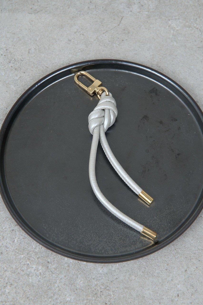 【ガリャルダガランテ/GALLARDAGALANTE】のKNOTキーチャーム インテリア・キッズ・メンズ・レディースファッション・服の通販 founy(ファニー) 　ファッション　Fashion　レディースファッション　Fashion for Women　エレガント 上品　Elegant　チャーム　Charm, Pendant　ラップ　Wrap, Wrap Design　シルバー|ID: prp329100004621130 ipo3291000000036063126