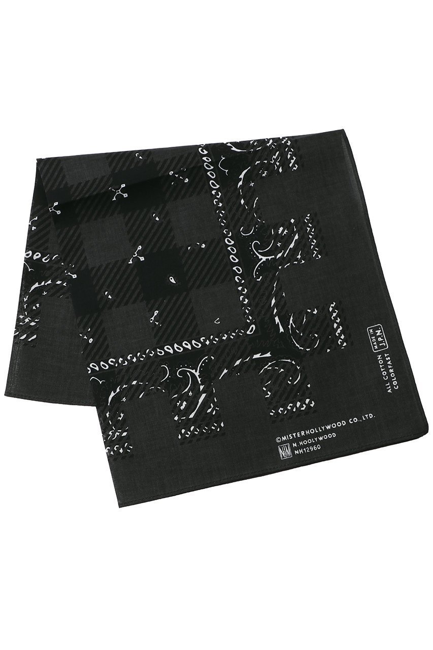 【エヌ.ハリウッド/N.HOOLYWOOD / MEN】の【MEN】【COMPILE】バンダナ 人気、トレンドファッション・服の通販 founy(ファニー) 　ファッション　Fashion　メンズファッション　Fashion for Men　スタイリッシュ　Stylish, Fashionable　チェック　Check, Plaid, Tartan　ドレス　Dress, One-Piece　ハンカチ　Handkerchief, Hanky　バンダナ　Bandana, Head Scarf　ペイズリー　Paisley, Ethnic Pattern　エレガント 上品　Elegant　傘　Umbrella, Parasol　時計　Watch, Wristwatch　other-2|ID: prp329100004621131 ipo3291000000035826101