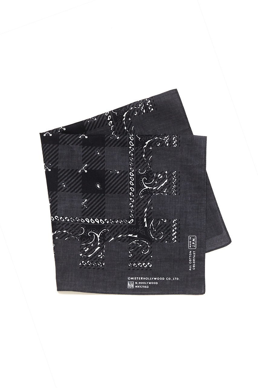【エヌ.ハリウッド/N.HOOLYWOOD / MEN】の【MEN】【COMPILE】バンダナ 人気、トレンドファッション・服の通販 founy(ファニー) 　ファッション　Fashion　メンズファッション　Fashion for Men　スタイリッシュ　Stylish, Fashionable　チェック　Check, Plaid, Tartan　ドレス　Dress, One-Piece　ハンカチ　Handkerchief, Hanky　バンダナ　Bandana, Head Scarf　ペイズリー　Paisley, Ethnic Pattern　エレガント 上品　Elegant　傘　Umbrella, Parasol　時計　Watch, Wristwatch　other-4|ID: prp329100004621131 ipo3291000000035826103