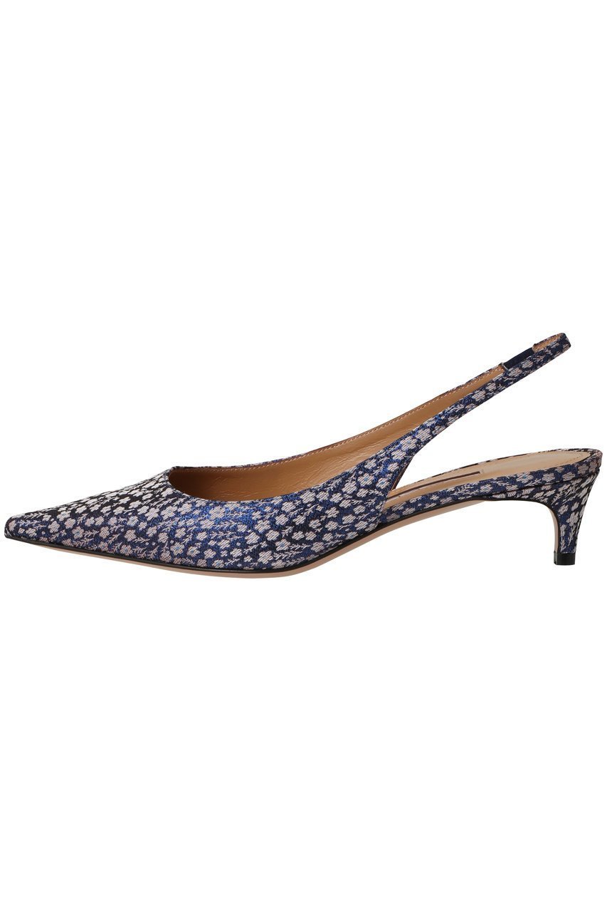 【ペリーコ/PELLICO】の【ELLE SHOP限定】CUORE フラワージャカードバックストラップパンプス 人気、トレンドファッション・服の通販 founy(ファニー) 　ファッション　Fashion　レディースファッション　Fashion for Women　バッグ　Bags　おすすめ　Recommended / Our Picks　アンクル　Ankle-Length Design　ジャカード／ジャガード　Jacquard, Woven Pattern　フラワー　Flower, Floral　マニッシュ　Mannish, Boyish　ラップ　Wrap, Wrap Design　other-2|ID: prp329100004621133 ipo3291000000035375187