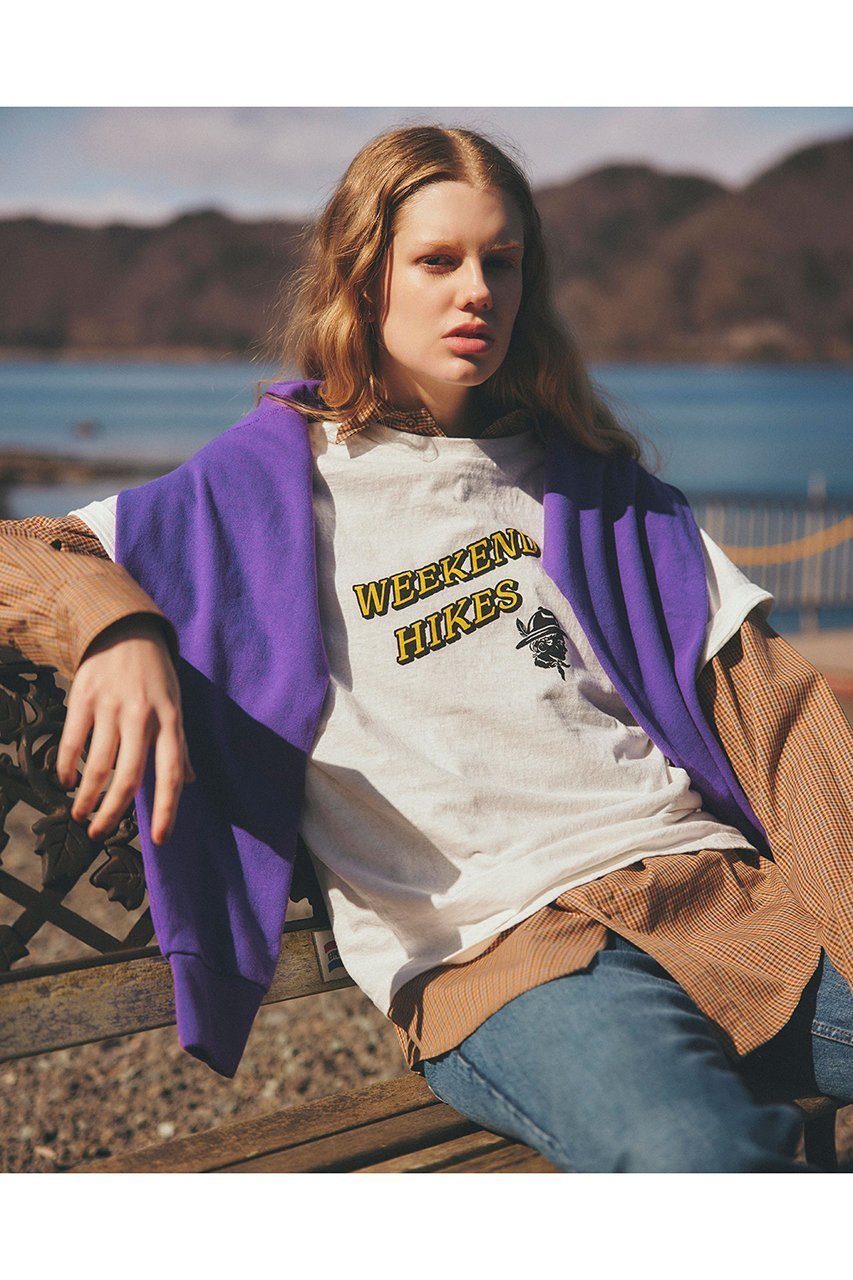 【シンゾーン/Shinzone】のWEEKEND HIKES Tシャツ 人気、トレンドファッション・服の通販 founy(ファニー) ファッション Fashion レディースファッション Fashion for Women トップス・カットソー Cut & Sew Tops シャツ・ブラウス・オフィスカジュアル Elegant Blouses & Button-Ups ロングTシャツ・Tシャツ Longline T-Shirts & Tees カットソー・ベーシックTシャツ Cut-and-Sewn Tops / Stretch Tees & Basics グラフィック Graphic, Graphic Design ショート Short, Short Length スリーブ Sleeve, Long Sleeve / Short Sleeve フィット Fit, Slim Fit 夏 Summer 春 Spring S/S・春夏 SS, Spring/Summer, Warm Season other-6|ID: prp329100004621137 ipo3291000000035496006