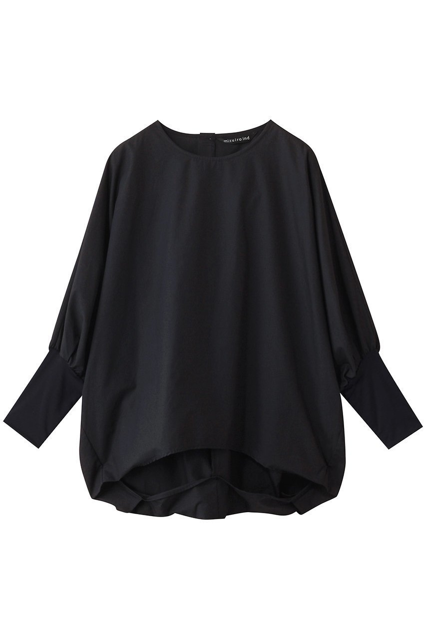 【ミズイロ インド/mizuiro ind】のcrew neck cocoon P/O プルオーバー インテリア・キッズ・メンズ・レディースファッション・服の通販 founy(ファニー) 　ファッション　Fashion　レディースファッション　Fashion for Women　トップス・カットソー　Cut & Sew Tops　シャツ・ブラウス・オフィスカジュアル　Elegant Blouses & Button-Ups　ロングTシャツ・Tシャツ　Longline T-Shirts & Tees　カジュアルプルオーバー・ニットトップス　Pullovers & Knit Tops / Casual Pullovers　カットソー・ベーシックTシャツ　Cut-and-Sewn Tops / Stretch Tees & Basics　2025年　2025　2025-2026秋冬・A/W　Autumn/Winter 2025–26 AW25–26　シンプル　Simple, Minimal　スラックス　Slacks, Dress Pants　スリーブ　Sleeve, Long Sleeve / Short Sleeve　デニム　Denim, Jeans Material　フィット　Fit, Slim Fit　ロング　Long, Long-Length　A/W・秋冬　Autumn/Winter　navy|ID: prp329100004621141 ipo3291000000033154855