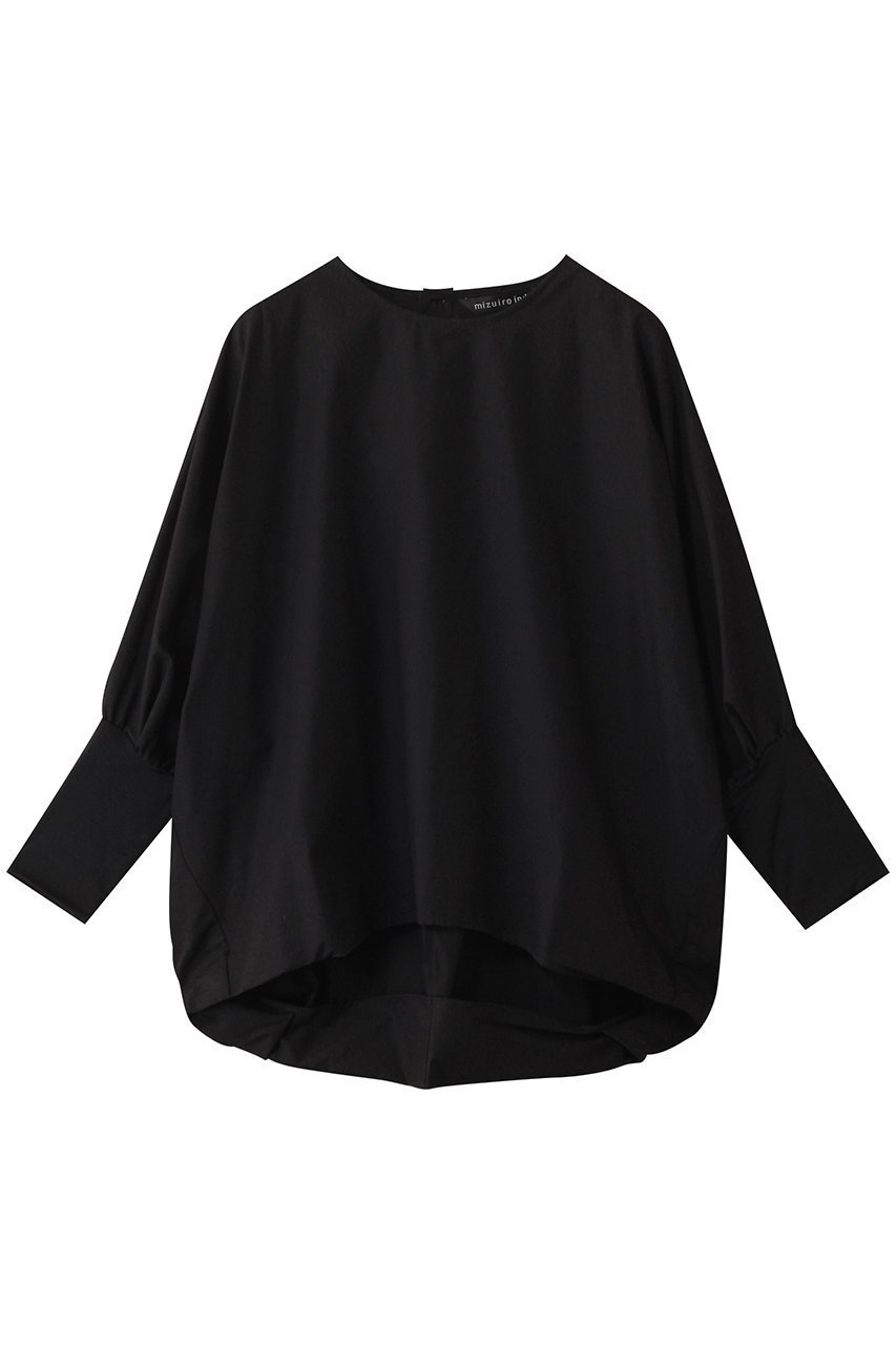 【ミズイロ インド/mizuiro ind】のcrew neck cocoon P/O プルオーバー インテリア・キッズ・メンズ・レディースファッション・服の通販 founy(ファニー) 　ファッション　Fashion　レディースファッション　Fashion for Women　トップス・カットソー　Cut & Sew Tops　シャツ・ブラウス・オフィスカジュアル　Elegant Blouses & Button-Ups　ロングTシャツ・Tシャツ　Longline T-Shirts & Tees　カジュアルプルオーバー・ニットトップス　Pullovers & Knit Tops / Casual Pullovers　カットソー・ベーシックTシャツ　Cut-and-Sewn Tops / Stretch Tees & Basics　2025年　2025　2025-2026秋冬・A/W　Autumn/Winter 2025–26 AW25–26　シンプル　Simple, Minimal　スラックス　Slacks, Dress Pants　スリーブ　Sleeve, Long Sleeve / Short Sleeve　デニム　Denim, Jeans Material　フィット　Fit, Slim Fit　ロング　Long, Long-Length　A/W・秋冬　Autumn/Winter　black|ID: prp329100004621141 ipo3291000000033154857