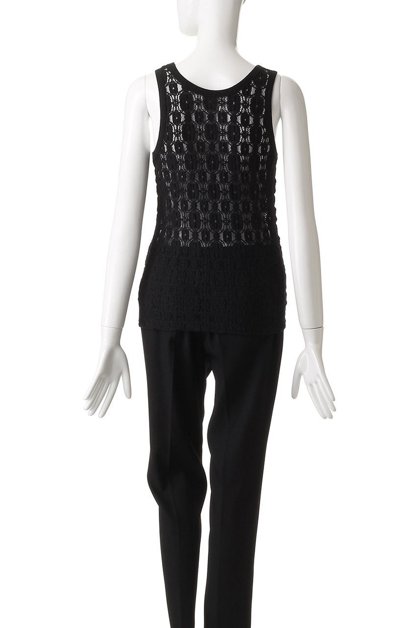 【エリオポール/heliopole】のRUSSELL RACE タンクトップ 人気、トレンドファッション・服の通販 founy(ファニー) 　ファッション　Fashion　レディースファッション　Fashion for Women　トップス・カットソー　Cut & Sew Tops　キャミソール&ノースリーブ　Camisoles & Sleeveless Tops　シャツ・ブラウス・オフィスカジュアル　Elegant Blouses & Button-Ups　ロングTシャツ・Tシャツ　Longline T-Shirts & Tees　カットソー・ベーシックTシャツ　Cut-and-Sewn Tops / Stretch Tees & Basics　2025年　2025　2025-2026秋冬・A/W　Autumn/Winter 2025–26 AW25–26　キャミソール　Camisole, Spaghetti Strap Top　コンパクト　Compact, Small Size　タンク　Tank Top, Sleeveless Top　ラッセル　Raschel, Raschel Lace　レース　Lace, Lace Fabric　エレガント 上品　Elegant　A/W・秋冬　Autumn/Winter　other-4|ID: prp329100004621145 ipo3291000000033154887
