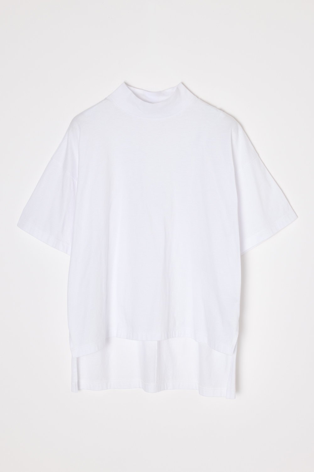 【ナゴンスタンス/nagonstans】のstand loose t-shirt/Tシャツ 人気、トレンドファッション・服の通販 founy(ファニー) 　ファッション　Fashion　レディースファッション　Fashion for Women　トップス・カットソー　Cut & Sew Tops　シャツ・ブラウス・オフィスカジュアル　Elegant Blouses & Button-Ups　ロングTシャツ・Tシャツ　Longline T-Shirts & Tees　カットソー・ベーシックTシャツ　Cut-and-Sewn Tops / Stretch Tees & Basics　ショート　Short, Short Length　スタンド　Stand Collar, Upright Stand　スリーブ　Sleeve, Long Sleeve / Short Sleeve　ベーシック　Basic, Essential　エレガント 上品　Elegant　新作・新入荷　New Arrivals / New In　 other-1|ID: prp329100004621150 ipo3291000000033154910