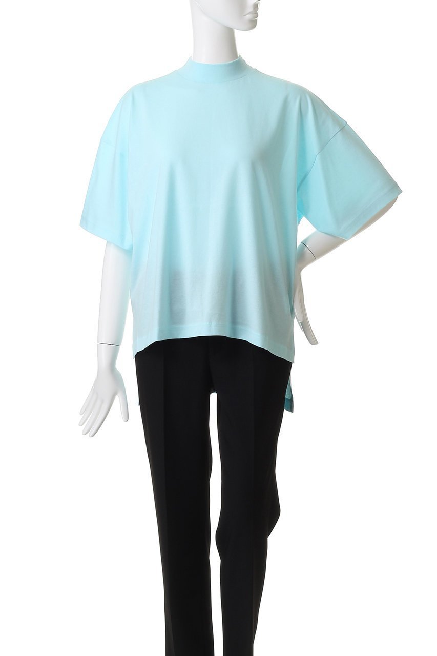 【ナゴンスタンス/nagonstans】のstand loose t-shirt/Tシャツ 人気、トレンドファッション・服の通販 founy(ファニー) 　ファッション　Fashion　レディースファッション　Fashion for Women　トップス・カットソー　Cut & Sew Tops　シャツ・ブラウス・オフィスカジュアル　Elegant Blouses & Button-Ups　ロングTシャツ・Tシャツ　Longline T-Shirts & Tees　カットソー・ベーシックTシャツ　Cut-and-Sewn Tops / Stretch Tees & Basics　ショート　Short, Short Length　スタンド　Stand Collar, Upright Stand　スリーブ　Sleeve, Long Sleeve / Short Sleeve　ベーシック　Basic, Essential　エレガント 上品　Elegant　新作・新入荷　New Arrivals / New In　other-2|ID: prp329100004621150 ipo3291000000033299184