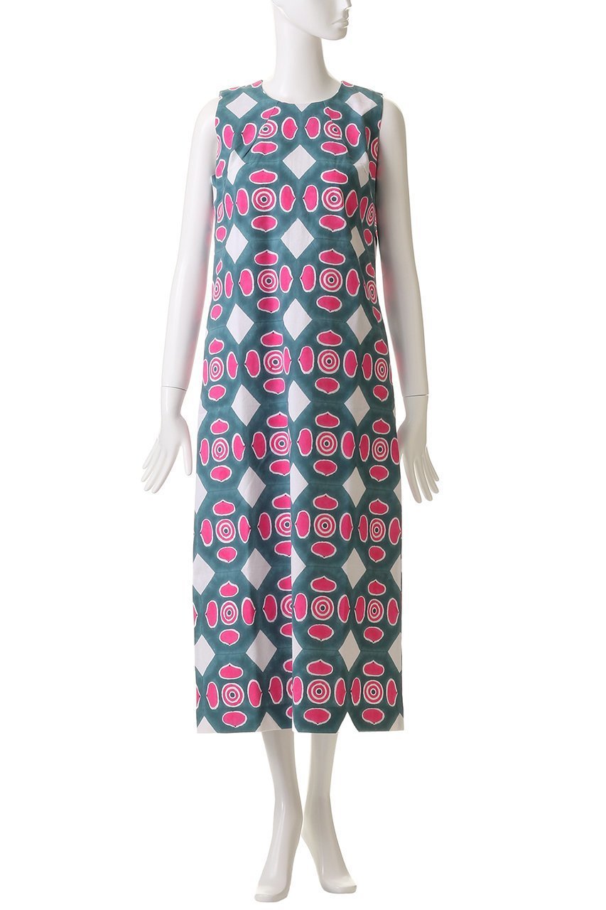 【エスゼット ブロックプリント/SZ Blockprints】のRINA DRESS BUTTON ノースリーブドレス 人気、トレンドファッション・服の通販 founy(ファニー) 　ファッション　Fashion　レディースファッション　Fashion for Women　ワンピース　Dresses　フォーマル・パーティードレス・結婚式用ドレス　Elegant & Casual Dresses　チュニック　Tunic Tops & Dresses　2025年　2025　2025-2026秋冬・A/W　Autumn/Winter 2025–26 AW25–26　ストレート　Straight, Straight Cut　チュニック　Tunic, Long Top　ドレス　Dress, One-Piece　ノースリーブ　Sleeveless, No-Sleeve　リゾート　Resort, Vacation Style　ロング　Long, Long-Length　A/W・秋冬　Autumn/Winter　other-2|ID: prp329100004621171 ipo3291000000033155012