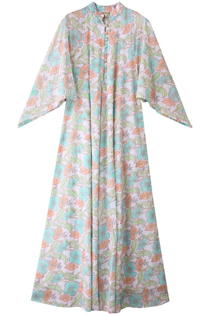 【エスゼット ブロックプリント/SZ Blockprints】のARTEMISIA DRESS FLOWER POWER フレアスリーブドレス インテリア・キッズ・メンズ・レディースファッション・服の通販 founy(ファニー) https://founy.com/ ファッション Fashion レディースファッション Fashion for Women ワンピース Dresses フォーマル・パーティードレス・結婚式用ドレス Elegant & Casual Dresses チュニック Tunic Tops & Dresses エレガント 上品 Elegant スリーブ Sleeve, Long Sleeve / Short Sleeve チュニック Tunic, Long Top ドレス Dress, One-Piece パーティ Party, Party Style フラワー Flower, Floral フレア Flare, Flared プリント Print, Printed Pattern 軽量 Lightweight, Ultra Light |ID: prp329100004621174 ipo3291000000036225652