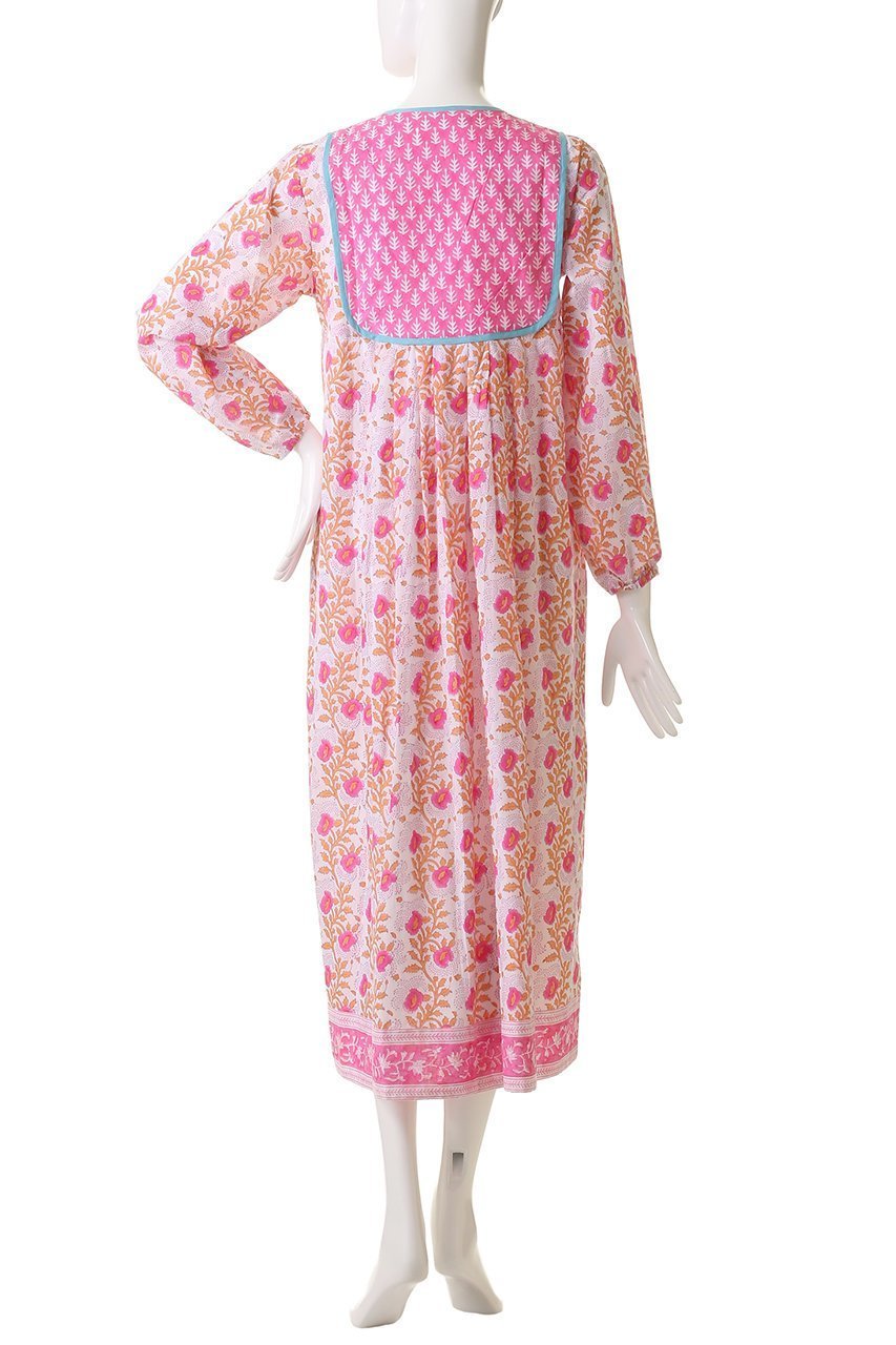【エスゼット ブロックプリント/SZ Blockprints】のKITTY DRESS ESSA タッセル付きコットンドレス 人気、トレンドファッション・服の通販 founy(ファニー) 　ファッション　Fashion　レディースファッション　Fashion for Women　ワンピース　Dresses　フォーマル・パーティードレス・結婚式用ドレス　Elegant & Casual Dresses　チュニック　Tunic Tops & Dresses　2025年　2025　2025-2026秋冬・A/W　Autumn/Winter 2025–26 AW25–26　オリエンタル　Oriental Pattern　タッセル　Tassel, Fringe　チュニック　Tunic, Long Top　ドレス　Dress, One-Piece　リゾート　Resort, Vacation Style　旅行　Travel　A/W・秋冬　Autumn/Winter　other-4|ID: prp329100004621175 ipo3291000000033155040