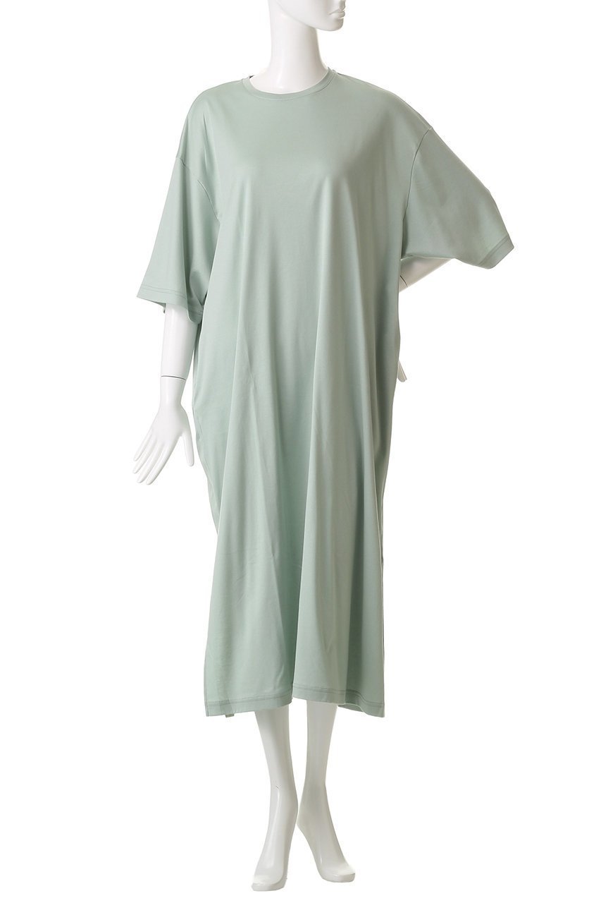 【ミディウミソリッド/MIDIUMISOLID】のrelax slit OP ワンピース 人気、トレンドファッション・服の通販 founy(ファニー) 　ファッション　Fashion　レディースファッション　Fashion for Women　ワンピース　Dresses　チュニック　Tunic Tops & Dresses　シンプル　Simple, Minimal　スリット　Slit, Slit Detail　チュニック　Tunic, Long Top　リラックス　Relax, Relaxed Fit　ロング　Long, Long-Length　other-2|ID: prp329100004621179 ipo3291000000035062105