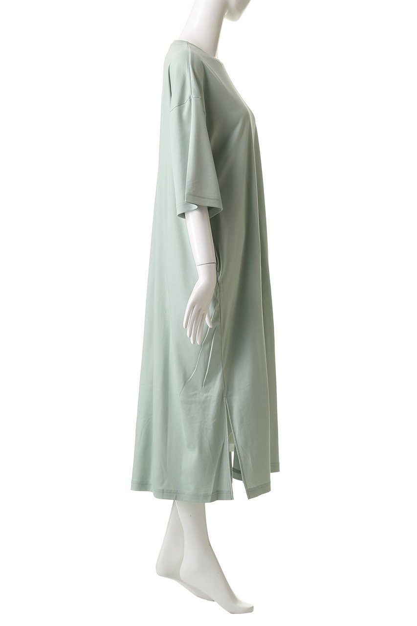 【ミディウミソリッド/MIDIUMISOLID】のrelax slit OP ワンピース 人気、トレンドファッション・服の通販 founy(ファニー) 　ファッション　Fashion　レディースファッション　Fashion for Women　ワンピース　Dresses　チュニック　Tunic Tops & Dresses　シンプル　Simple, Minimal　スリット　Slit, Slit Detail　チュニック　Tunic, Long Top　リラックス　Relax, Relaxed Fit　ロング　Long, Long-Length　other-3|ID: prp329100004621179 ipo3291000000035062106