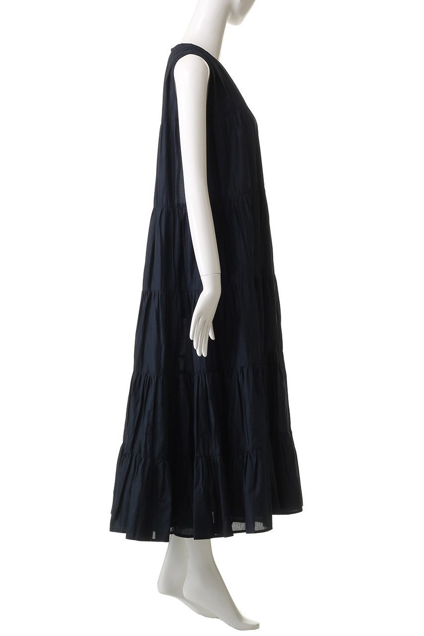 【マーレット/MERLETTE】の【日本限定】CARON クルーネックアンクル丈ティアードドレス 人気、トレンドファッション・服の通販 founy(ファニー) 　ファッション　Fashion　レディースファッション　Fashion for Women　ワンピース　Dresses　フォーマル・パーティードレス・結婚式用ドレス　Elegant & Casual Dresses　チュニック　Tunic Tops & Dresses　インナー　Innerwear　カットソー　Cut and Sewn Top　タートルネック　Turtleneck, High Neck　チュニック　Tunic, Long Top　ドレス　Dress, One-Piece　マキシ　Maxi, Full Length　エレガント 上品　Elegant　人気　Popular, Best Seller　新作・新入荷　New Arrivals / New In　other-3|ID: prp329100004621181 ipo3291000000033155075