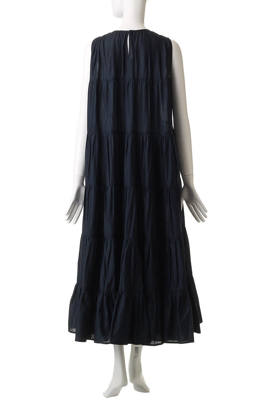 【マーレット/MERLETTE】の【日本限定】CARON クルーネックアンクル丈ティアードドレス 人気、トレンドファッション・服の通販 founy(ファニー) 　ファッション　Fashion　レディースファッション　Fashion for Women　ワンピース　Dresses　フォーマル・パーティードレス・結婚式用ドレス　Elegant & Casual Dresses　チュニック　Tunic Tops & Dresses　インナー　Innerwear　カットソー　Cut and Sewn Top　タートルネック　Turtleneck, High Neck　チュニック　Tunic, Long Top　ドレス　Dress, One-Piece　マキシ　Maxi, Full Length　エレガント 上品　Elegant　人気　Popular, Best Seller　other-4|ID: prp329100004621181 ipo3291000000036225665