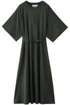 【グラフペーパー/Graphpaper】のTri Spun Cotton Kimono Sleeve Dress/ドレス・ワンピース グリーン|ID:prp329100004621182