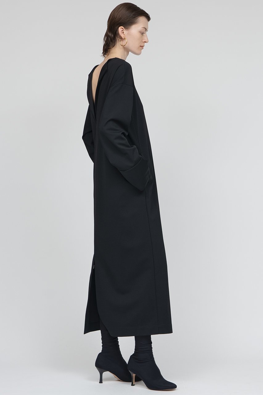 【イロット/IIROT】のツイル ジャージー ドレス 人気、トレンドファッション・服の通販 founy(ファニー) 　ファッション　Fashion　レディースファッション　Fashion for Women　ワンピース　Dresses　フォーマル・パーティードレス・結婚式用ドレス　Elegant & Casual Dresses　チュニック　Tunic Tops & Dresses　エレガント 上品　Elegant　カフス　Cuff Design　チュニック　Tunic, Long Top　ツイル　Twist, Twisted Detail　ドレス　Dress, One-Piece　ロング　Long, Long-Length　other-6|ID: prp329100004621188 ipo3291000000033155149