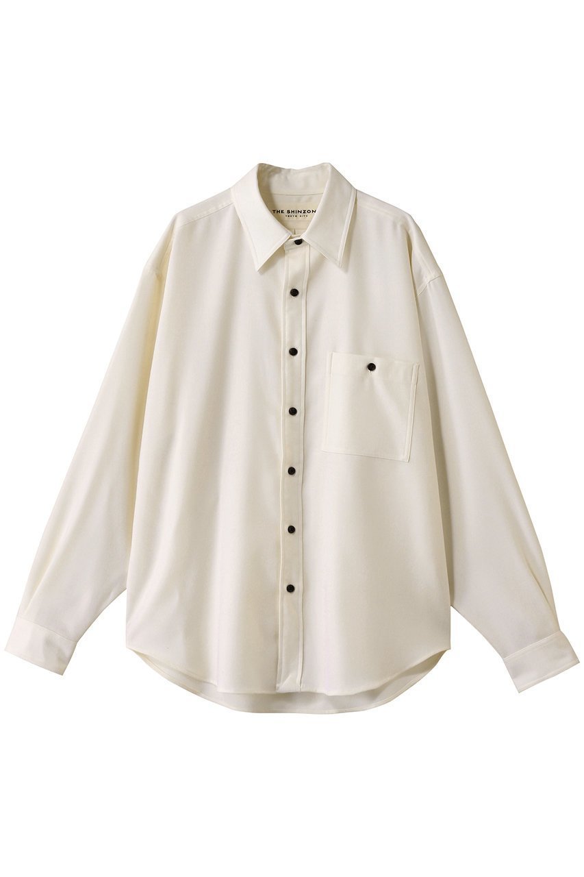 【シンゾーン/Shinzone】のウールダディーシャツ 人気、トレンドファッション・服の通販 founy(ファニー) 　ファッション　Fashion　レディースファッション　Fashion for Women　トップス・カットソー　Cut & Sew Tops　シャツ・ブラウス・オフィスカジュアル　Elegant Blouses & Button-Ups　2025年　2025　2025-2026秋冬・A/W　Autumn/Winter 2025–26 AW25–26　スリーブ　Sleeve, Long Sleeve / Short Sleeve　ロング　Long, Long-Length　人気　Popular, Best Seller　定番　Standard, Basic Item　日本製　Made In Japan　無地　Plain, Solid Color　A/W・秋冬　Autumn/Winter　羽織　Haori, Light Jacket　 other-1|ID: prp329100004621191 ipo3291000000033155171