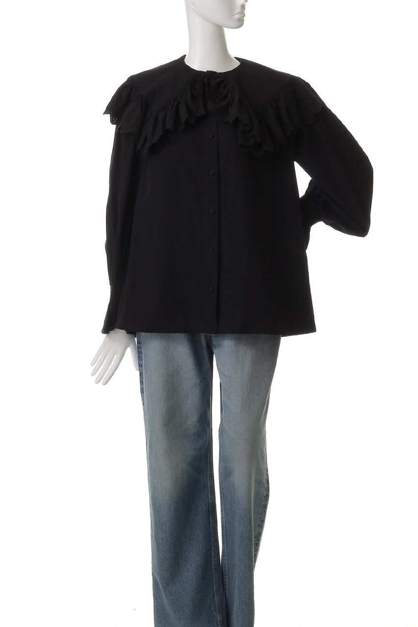 【シンゾーン/Shinzone】のレースカラーブラウス 人気、トレンドファッション・服の通販 founy(ファニー) 　ファッション　Fashion　レディースファッション　Fashion for Women　トップス・カットソー　Cut & Sew Tops　シャツ・ブラウス・オフィスカジュアル　Elegant Blouses & Button-Ups　2025年　2025　2025-2026秋冬・A/W　Autumn/Winter 2025–26 AW25–26　おすすめ　Recommended / Our Picks　ガーリー　Girly, Feminine Style　ギャザー　Gathered, Ruffled　シャーリング　Shirring, Ruched　ジャケット　Jacket, Outerwear　スウェット / スエット　Sweatshirt, Sweatwear　スリーブ　Sleeve, Long Sleeve / Short Sleeve　レース　Lace, Lace Fabric　ロング　Long, Long-Length　ヴィンテージ　Vintage Style　A/W・秋冬　Autumn/Winter　other-2|ID: prp329100004621194 ipo3291000000033155198