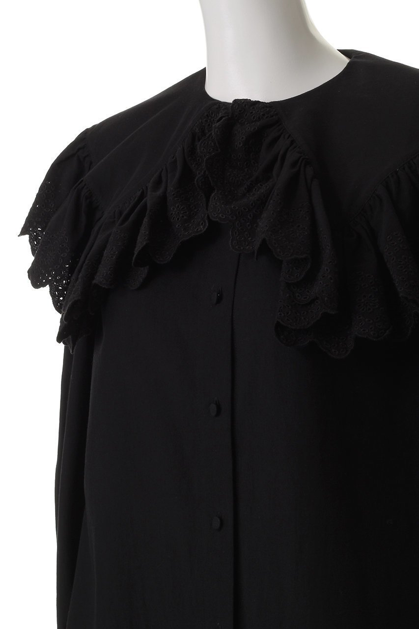 【シンゾーン/Shinzone】のレースカラーブラウス 人気、トレンドファッション・服の通販 founy(ファニー) 　ファッション　Fashion　レディースファッション　Fashion for Women　トップス・カットソー　Cut & Sew Tops　シャツ・ブラウス・オフィスカジュアル　Elegant Blouses & Button-Ups　2025年　2025　2025-2026秋冬・A/W　Autumn/Winter 2025–26 AW25–26　おすすめ　Recommended / Our Picks　ガーリー　Girly, Feminine Style　ギャザー　Gathered, Ruffled　シャーリング　Shirring, Ruched　ジャケット　Jacket, Outerwear　スウェット / スエット　Sweatshirt, Sweatwear　スリーブ　Sleeve, Long Sleeve / Short Sleeve　レース　Lace, Lace Fabric　ロング　Long, Long-Length　ヴィンテージ　Vintage Style　A/W・秋冬　Autumn/Winter　other-5|ID: prp329100004621194 ipo3291000000033155201