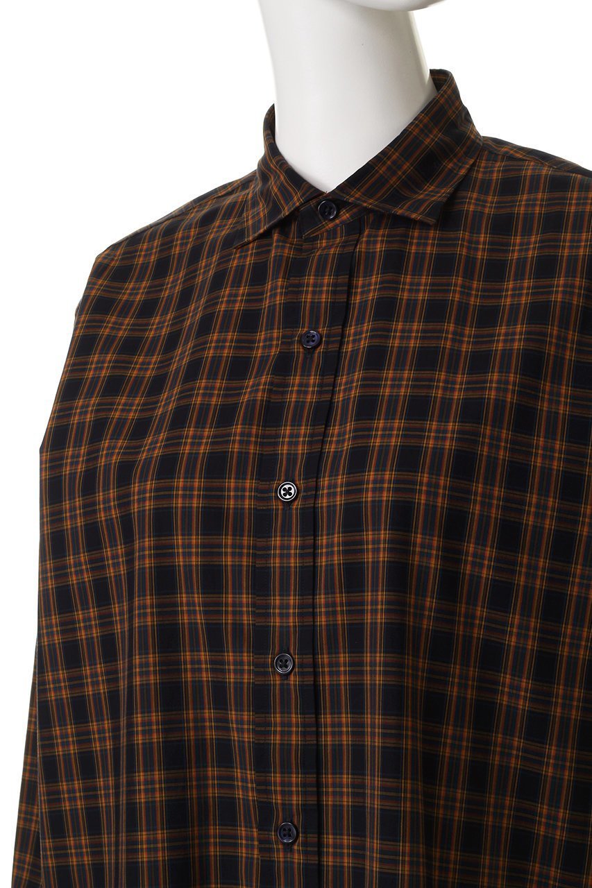 【シンゾーン/Shinzone】のペックチェックシャツ 人気、トレンドファッション・服の通販 founy(ファニー) 　ファッション　Fashion　レディースファッション　Fashion for Women　トップス・カットソー　Cut & Sew Tops　シャツ・ブラウス・オフィスカジュアル　Elegant Blouses & Button-Ups　2025年　2025　2025-2026秋冬・A/W　Autumn/Winter 2025–26 AW25–26　なめらか　Smooth, Silky Texture　コンパクト　Compact, Small Size　スリーブ　Sleeve, Long Sleeve / Short Sleeve　タイプライター　Typewriter Fabric, Crisp Cotton　チェック　Check, Plaid, Tartan　ロング　Long, Long-Length　エレガント 上品　Elegant　日本製　Made In Japan　A/W・秋冬　Autumn/Winter　羽織　Haori, Light Jacket　other-5|ID: prp329100004621196 ipo3291000000033155213