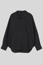 【イロット/IIROT】のSupima Cotton シャツ 人気、トレンドファッション・服の通販 founy(ファニー) ファッション Fashion レディースファッション Fashion for Women トップス・カットソー Cut & Sew Tops シャツ・ブラウス・オフィスカジュアル Elegant Blouses & Button-Ups 2025年 2025 2025-2026秋冬・A/W Autumn/Winter 2025–26 AW25–26 クラシカル Classical, Vintage-Inspired スリーブ Sleeve, Long Sleeve / Short Sleeve ロング Long, Long-Length エレガント 上品 Elegant A/W・秋冬 Autumn/Winter thumbnail ブラック|ID: prp329100004621199 ipo3291000000033155232