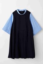 【エンフォルド/ENFOLD】のPLEATS PULLOVER/プルオーバー 人気、トレンドファッション・服の通販 founy(ファニー) ファッション Fashion レディースファッション Fashion for Women トップス・カットソー Cut & Sew Tops シャツ・ブラウス・オフィスカジュアル Elegant Blouses & Button-Ups カジュアルプルオーバー・ニットトップス Pullovers & Knit Tops / Casual Pullovers おすすめ Recommended / Our Picks スリーブ Sleeve, Long Sleeve / Short Sleeve セットアップ Set-Up, Coordinated Outfit ドッキング Docking, Mixed Material プリーツ Pleats, Pleated ベスト Vest, Waistcoat ロング Long, Long-Length 半袖 Short Sleeve, Half Sleeve 新作・新入荷 New Arrivals / New In thumbnail ダークネイビー|ID: prp329100004621215 ipo3291000000033298693