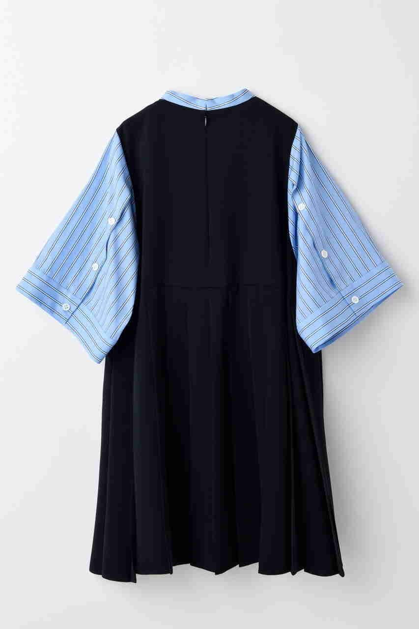 【エンフォルド/ENFOLD】のPLEATS PULLOVER/プルオーバー 人気、トレンドファッション・服の通販 founy(ファニー) 　ファッション　Fashion　レディースファッション　Fashion for Women　トップス・カットソー　Cut & Sew Tops　シャツ・ブラウス・オフィスカジュアル　Elegant Blouses & Button-Ups　カジュアルプルオーバー・ニットトップス　Pullovers & Knit Tops / Casual Pullovers　おすすめ　Recommended / Our Picks　スリーブ　Sleeve, Long Sleeve / Short Sleeve　セットアップ　Set-Up, Coordinated Outfit　ドッキング　Docking, Mixed Material　プリーツ　Pleats, Pleated　ベスト　Vest, Waistcoat　ロング　Long, Long-Length　半袖　Short Sleeve, Half Sleeve　新作・新入荷　New Arrivals / New In　other-2|ID: prp329100004621215 ipo3291000000033298694