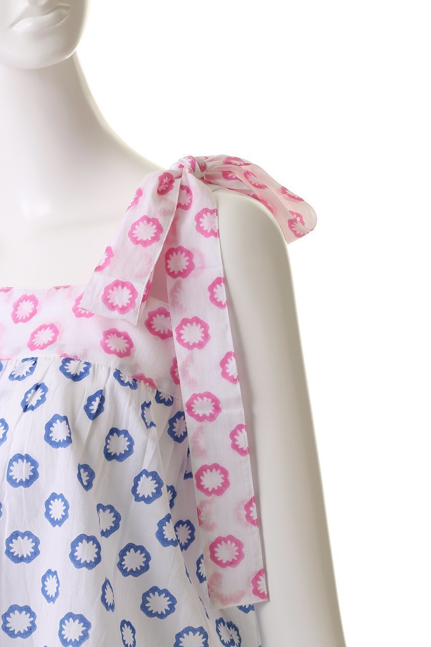 【エスゼット ブロックプリント/SZ Blockprints】のEMMA TANK DAFFODIL リボンショルダーブラウス 人気、トレンドファッション・服の通販 founy(ファニー) 　ファッション　Fashion　レディースファッション　Fashion for Women　トップス・カットソー　Cut & Sew Tops　キャミソール&ノースリーブ　Camisoles & Sleeveless Tops　シャツ・ブラウス・オフィスカジュアル　Elegant Blouses & Button-Ups　2025年　2025　2025-2026秋冬・A/W　Autumn/Winter 2025–26 AW25–26　クロップド　Cropped, Short Length　ショルダー　Shoulder, Shoulder Strap　デニム　Denim, Jeans Material　ノースリーブ　Sleeveless, No-Sleeve　ボトム　Bottoms, Lower Wear　マキシ　Maxi, Full Length　ミックス　Mix, Mixed Style　リゾート　Resort, Vacation Style　リネン　Linen, Linen Fabric　リボン　Ribbon, Bow　A/W・秋冬　Autumn/Winter　other-6|ID: prp329100004621217 ipo3291000000033155340