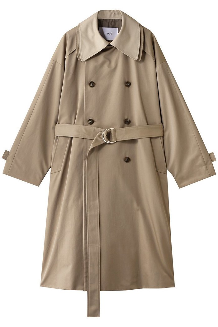 【イロット/IIROT】のハイ カウント コットン トレンチ コート インテリア・キッズ・メンズ・レディースファッション・服の通販 founy(ファニー) https://founy.com/ ファッション Fashion レディースファッション Fashion for Women アウター Coat / Outerwear Collection コート・ロングコート・ピーコート Long Coats, Peacoats & More トレンチコート / 春秋の定番アウター Trench Coats トレンチ Trench, Trench Coat モダン Modern, Contemporary ロング Long, Long-Length 定番 Standard, Basic Item |ID: prp329100004621226 ipo3291000000035375470
