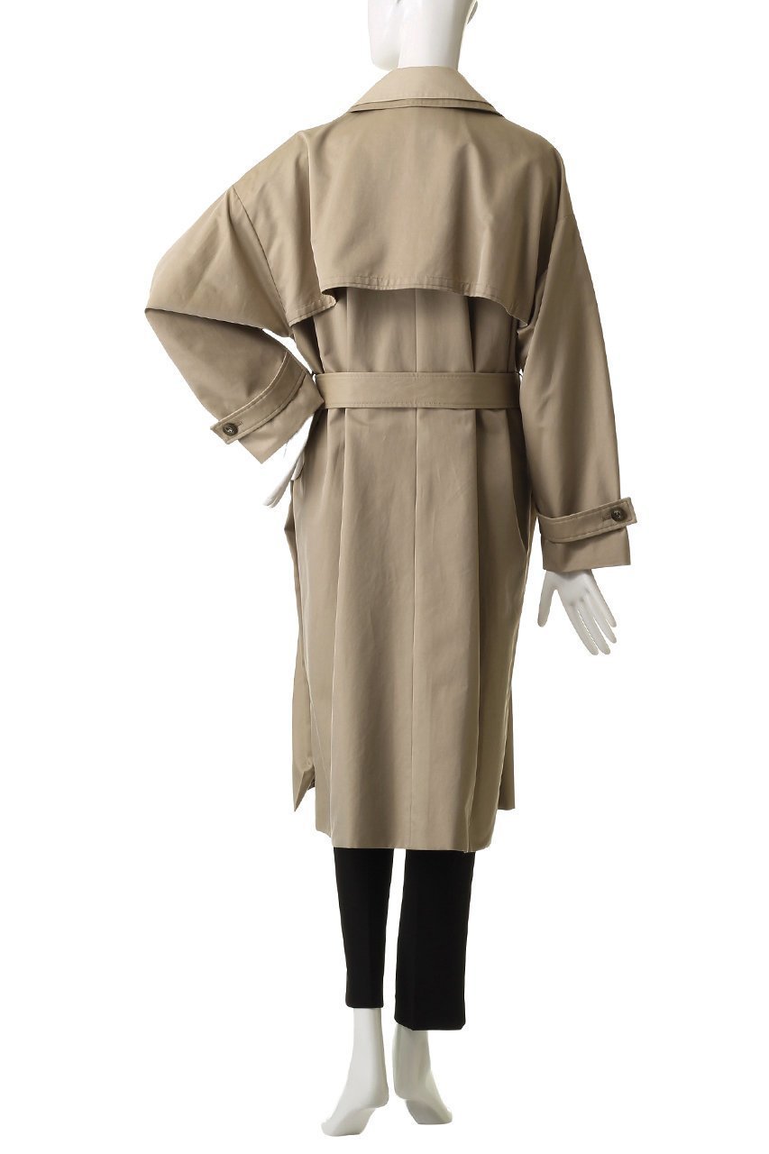 【イロット/IIROT】のハイ カウント コットン トレンチ コート 人気、トレンドファッション・服の通販 founy(ファニー) 　ファッション　Fashion　レディースファッション　Fashion for Women　アウター　Coat / Outerwear Collection　コート・ロングコート・ピーコート　Long Coats, Peacoats & More　トレンチコート / 春秋の定番アウター　Trench Coats　トレンチ　Trench, Trench Coat　モダン　Modern, Contemporary　ロング　Long, Long-Length　定番　Standard, Basic Item　other-4|ID: prp329100004621226 ipo3291000000035582380