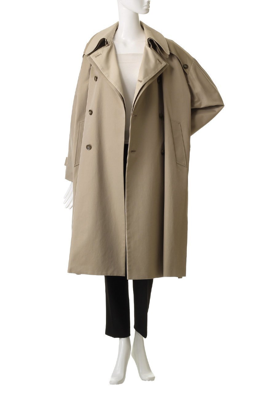 【イロット/IIROT】のハイ カウント コットン トレンチ コート 人気、トレンドファッション・服の通販 founy(ファニー) 　ファッション　Fashion　レディースファッション　Fashion for Women　アウター　Coat / Outerwear Collection　コート・ロングコート・ピーコート　Long Coats, Peacoats & More　トレンチコート / 春秋の定番アウター　Trench Coats　トレンチ　Trench, Trench Coat　モダン　Modern, Contemporary　ロング　Long, Long-Length　定番　Standard, Basic Item　other-7|ID: prp329100004621226 ipo3291000000035582383
