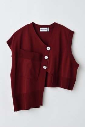 【ナゴンスタンス/nagonstans】 【8/1 12:00販売開始】asymmetry short vest/ベスト人気、トレンドファッション・服の通販 founy(ファニー) ファッション Fashion レディースファッション Fashion for Women アウター Coat / Outerwear Collection レディースジャケット・軽アウター Jackets アシンメトリー Asymmetrical Style ショート Short, Short Length ジャケット Jacket, Outerwear バランス Balance, Style Balance ベスト Vest, Waistcoat 新作・新入荷 New Arrivals / New In |ID:prp329100004621232