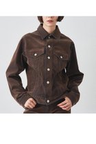 【ウィムガゼット/Whim Gazette】のデニムフロッキーGジャン 人気、トレンドファッション・服の通販 founy(ファニー) ファッション Fashion レディースファッション Fashion for Women アウター Coat / Outerwear Collection レディースジャケット・軽アウター Jackets 2025年 2025 2025-2026秋冬・A/W Autumn/Winter 2025–26 AW25–26 おすすめ Recommended / Our Picks クール Cool, Chic ジャケット Jacket, Outerwear ストレッチ Stretch, Stretchy Fabric セットアップ Set-Up, Coordinated Outfit デニム Denim, Jeans Material ビンテージ Vintage, Retro Style ヴィンテージ Vintage Style 秋 Autumn A/W・秋冬 Autumn/Winter thumbnail ブラウン|ID: prp329100004621241 ipo3291000000033155505